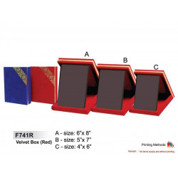 F741R Velvet Box (Red)